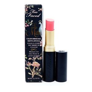 NIB Too Faced La Matte Color Drenched Lipstick As If